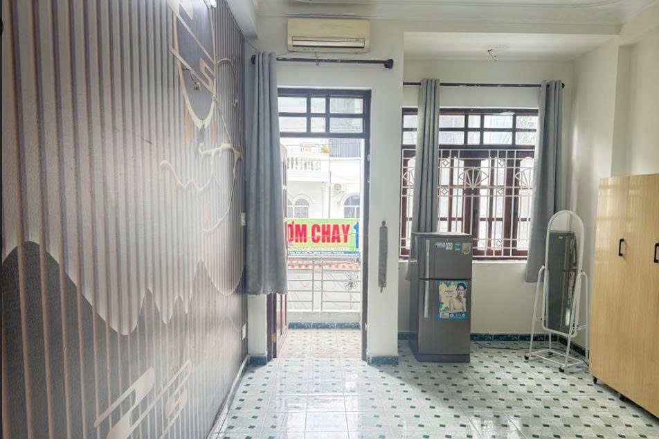 Phòng trọ Studio 30m2 tại PTC House Nguyễn Gia Trí 2 - Bình Thạnh - Phòng ngủ