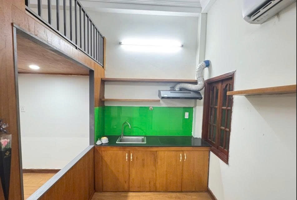 Phòng trọ Studio 30m2 tại PTC House Nguyễn Gia Trí 3 - Bình Thạnh - Phòng bếp