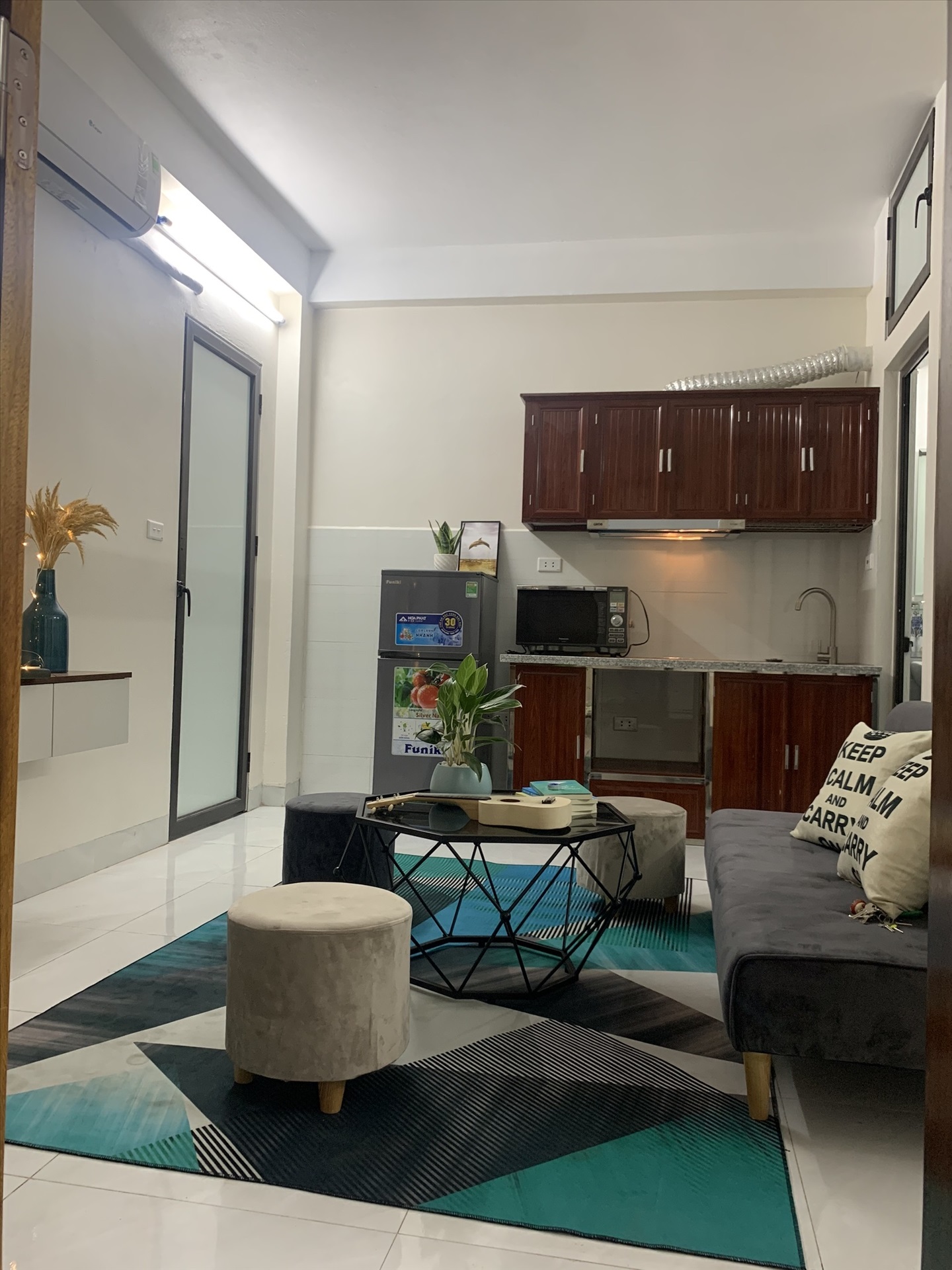 Phòng trọ 1 Phòng ngủ 40m2 tại THT Land Phạm Văn Đồng - Cầu Giấy - Phòng bếp