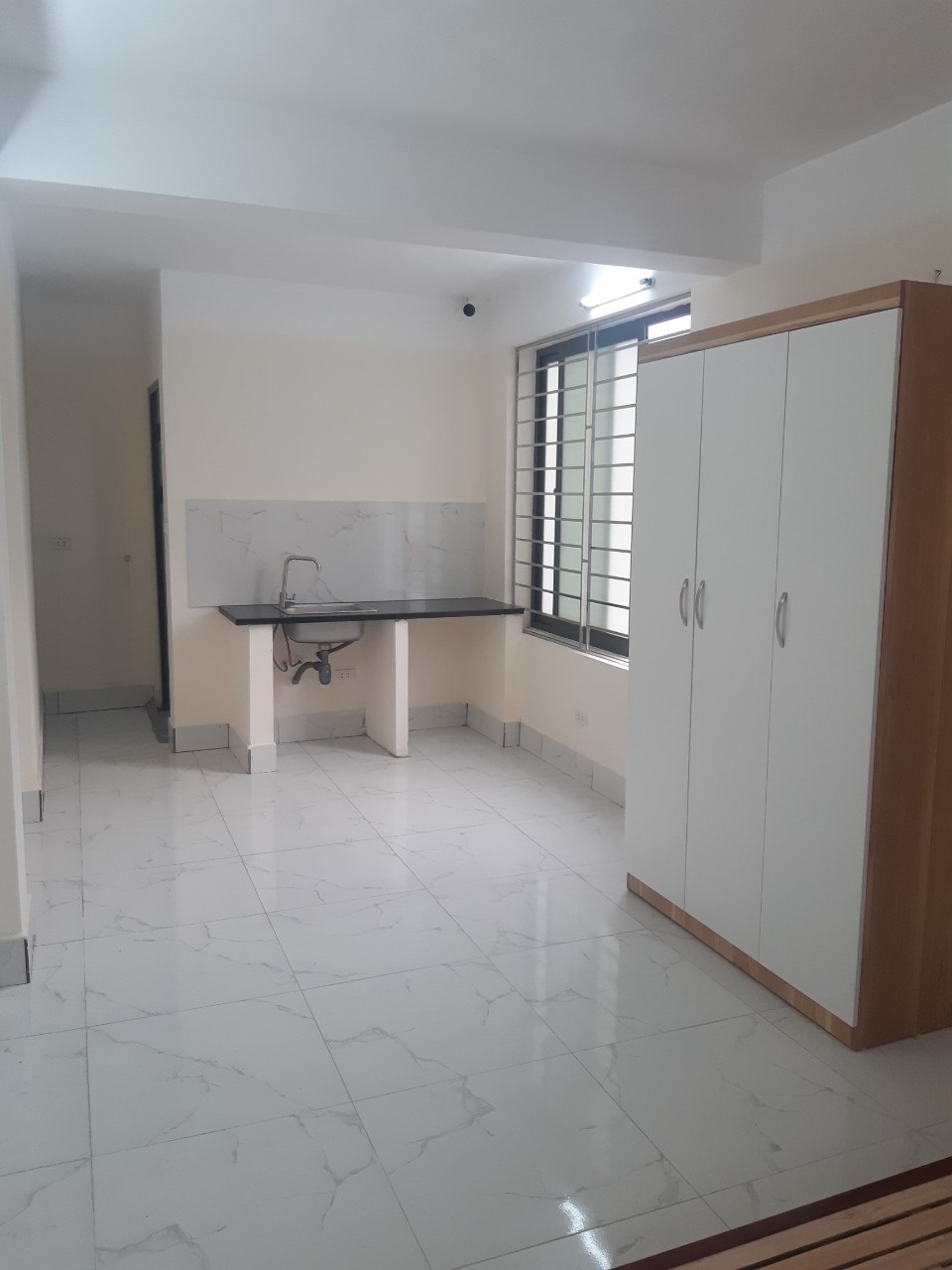 Phòng trọ Studio 25m2 tại THT Land Đại Linh - Nam Từ Liêm - Phòng bếp