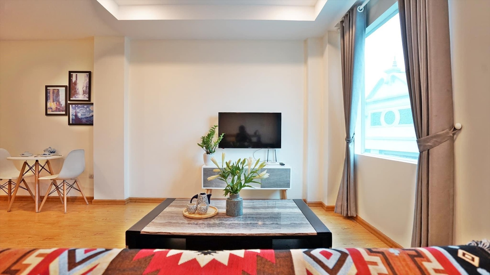 Phòng trọ Studio 40m2 tại THT Land Xuân Đỉnh - Bắc Từ Liêm - Phòng khách