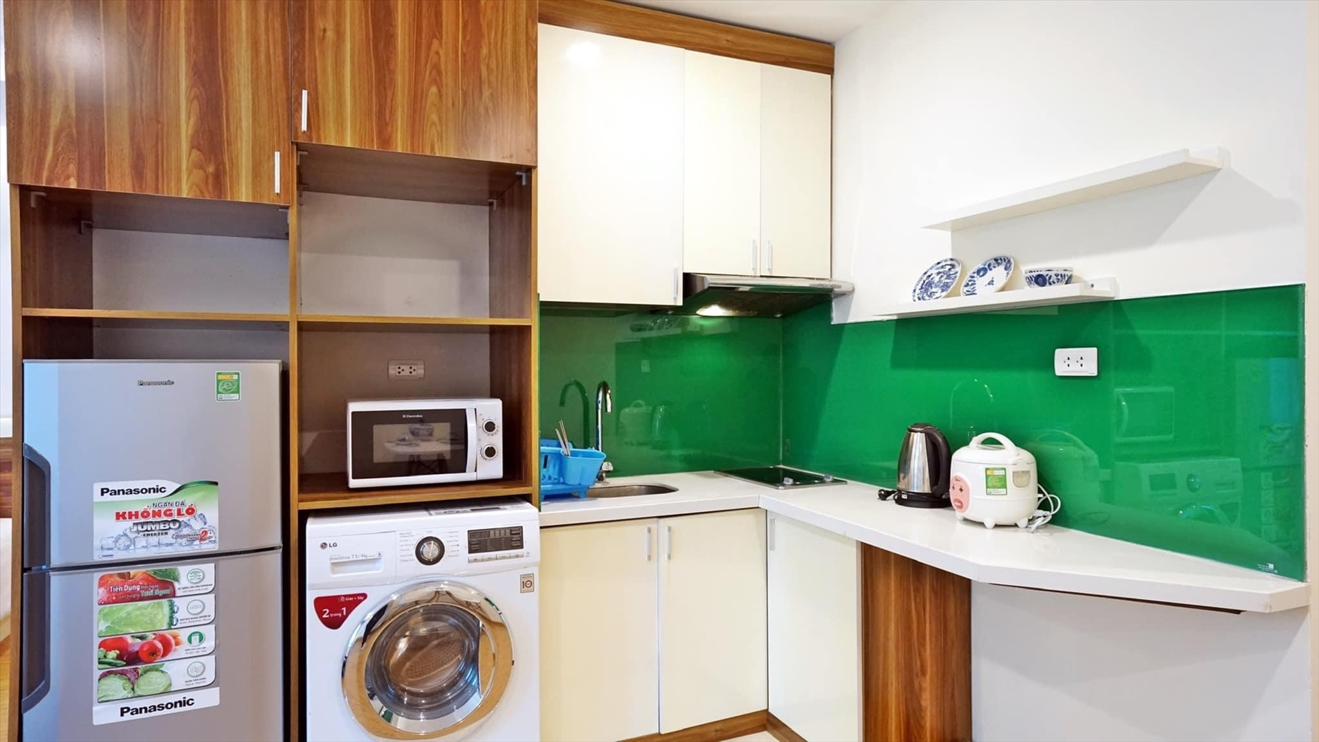 Phòng trọ Studio 40m2 tại THT Land Xuân Đỉnh - Bắc Từ Liêm - Phòng bếp