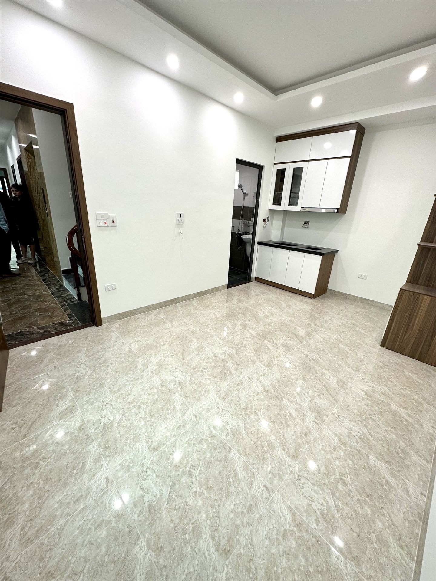 Phòng trọ Studio 27m2 tại THT Land 1 Phú Mỹ - Nam Từ Liêm - Phòng bếp