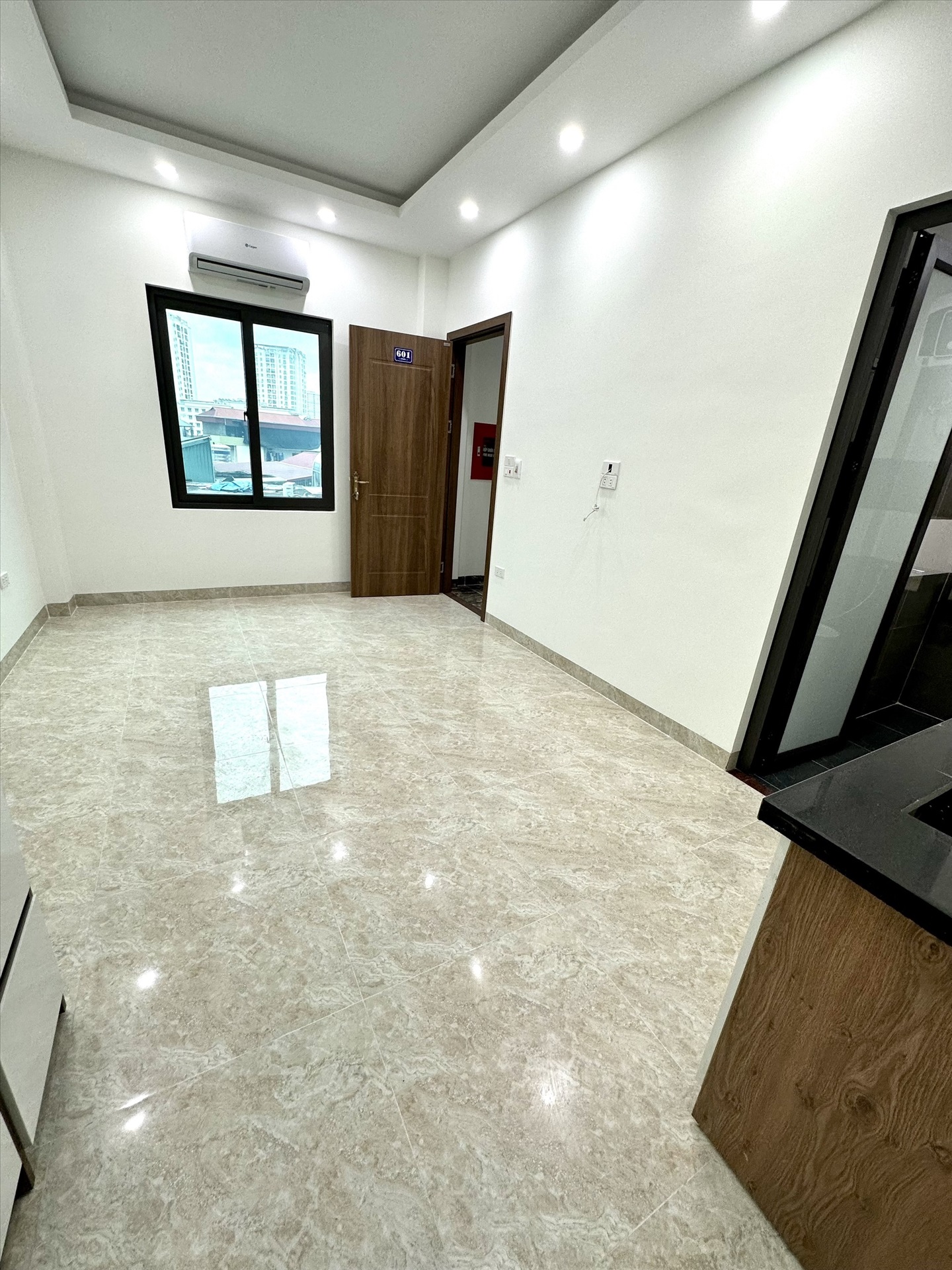 Phòng trọ Studio 27m2 tại THT Land 1 Phú Mỹ - Nam Từ Liêm - Phòng ngủ