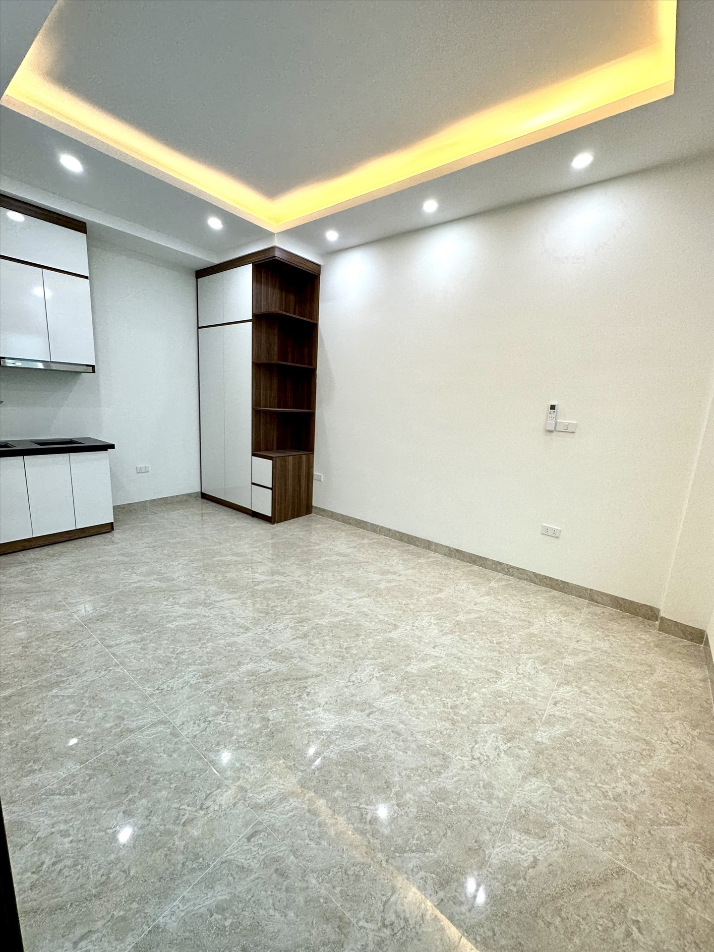 Phòng trọ Studio 27m2 tại THT Land 1 Phú Mỹ - Nam Từ Liêm - Phòng bếp