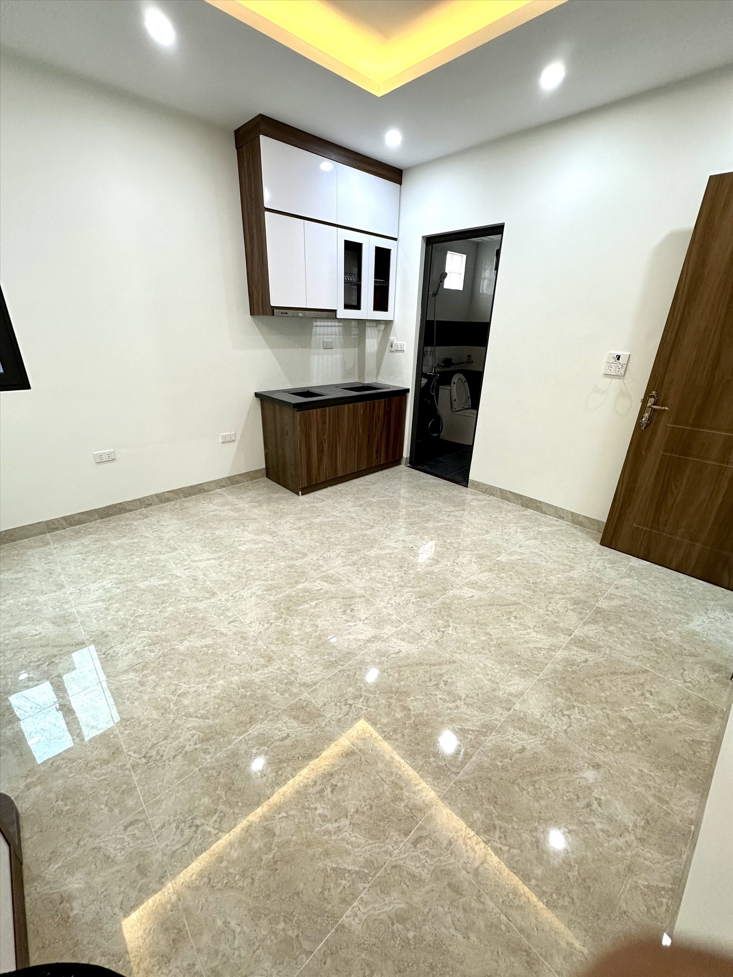 Phòng trọ Studio 25m2 tại THT Land 1 Phú Mỹ - Nam Từ Liêm - Phòng bếp