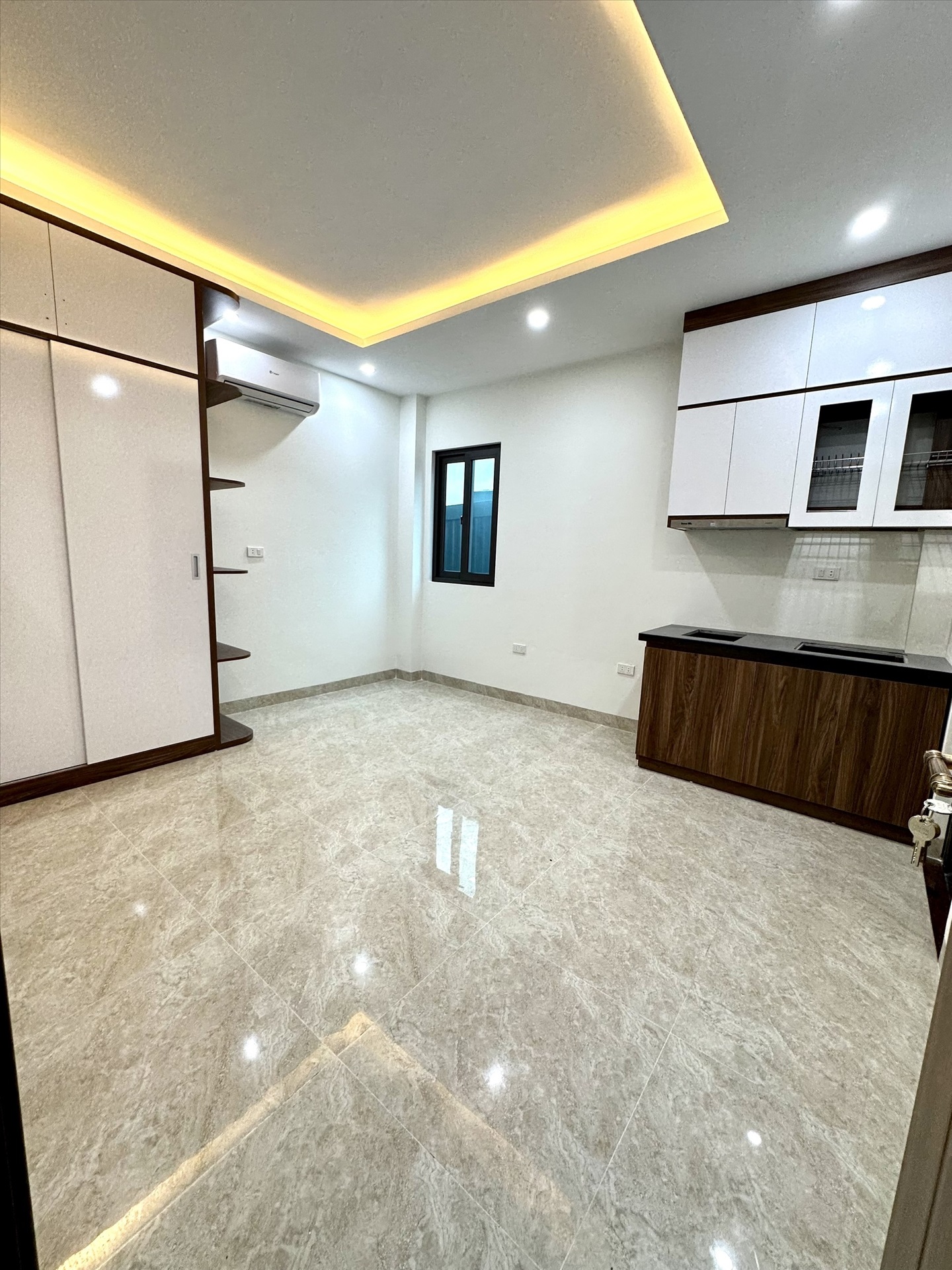 Phòng trọ Studio 25m2 tại THT Land 1 Phú Mỹ - Nam Từ Liêm - Phòng ngủ