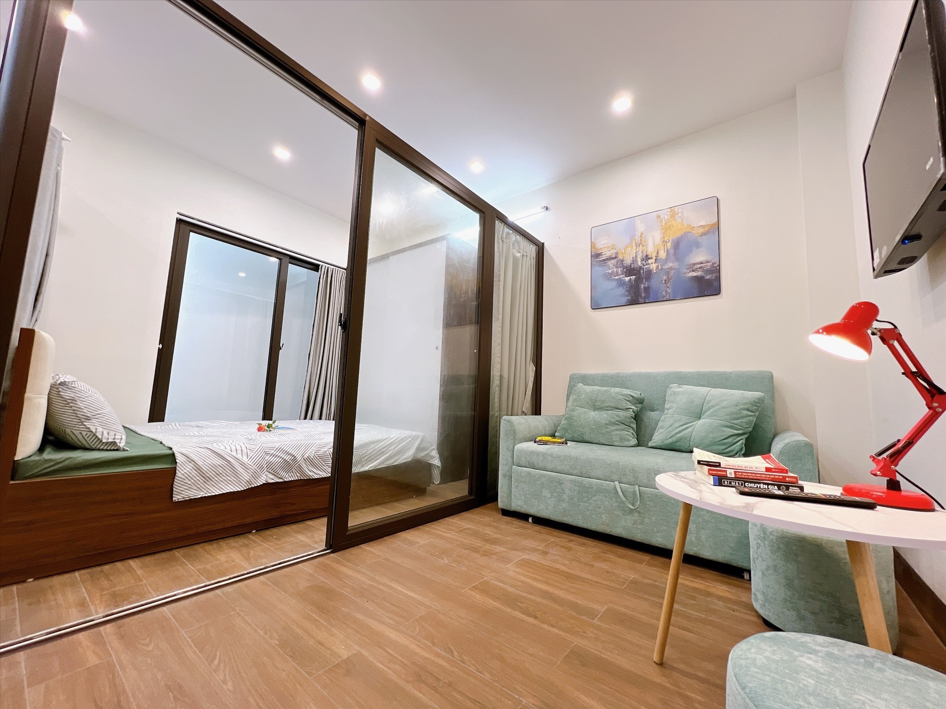 Phòng trọ 1 Phòng ngủ 30m2 tại THT Land Phú Mỹ - Nam Từ Liêm - Phòng ngủ