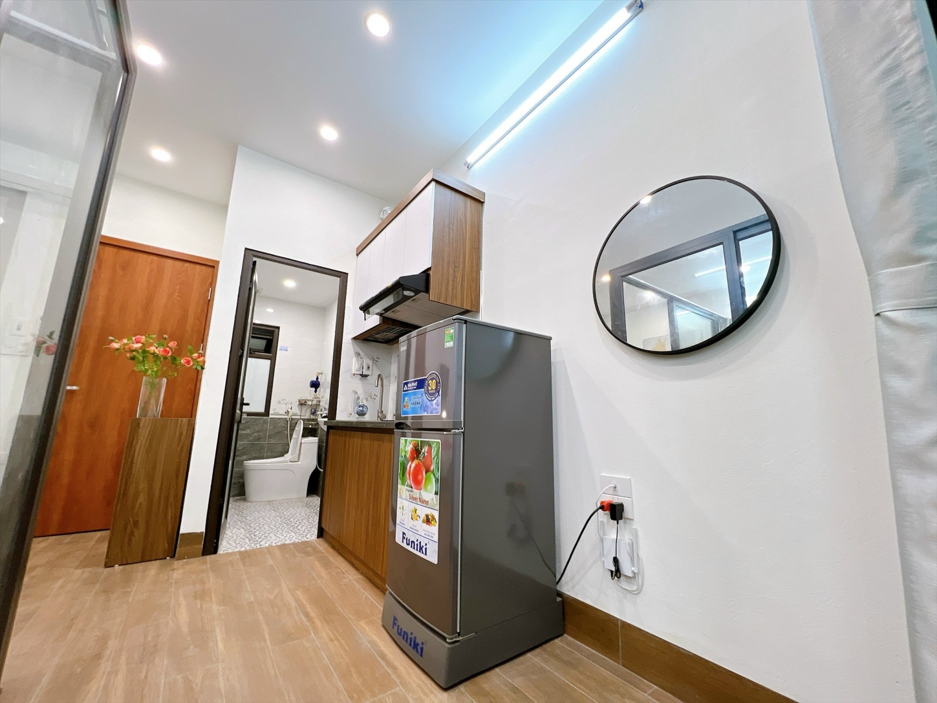 Phòng trọ 1 Phòng ngủ 32m2 tại THT Land Phú Mỹ - Nam Từ Liêm - Phòng bếp