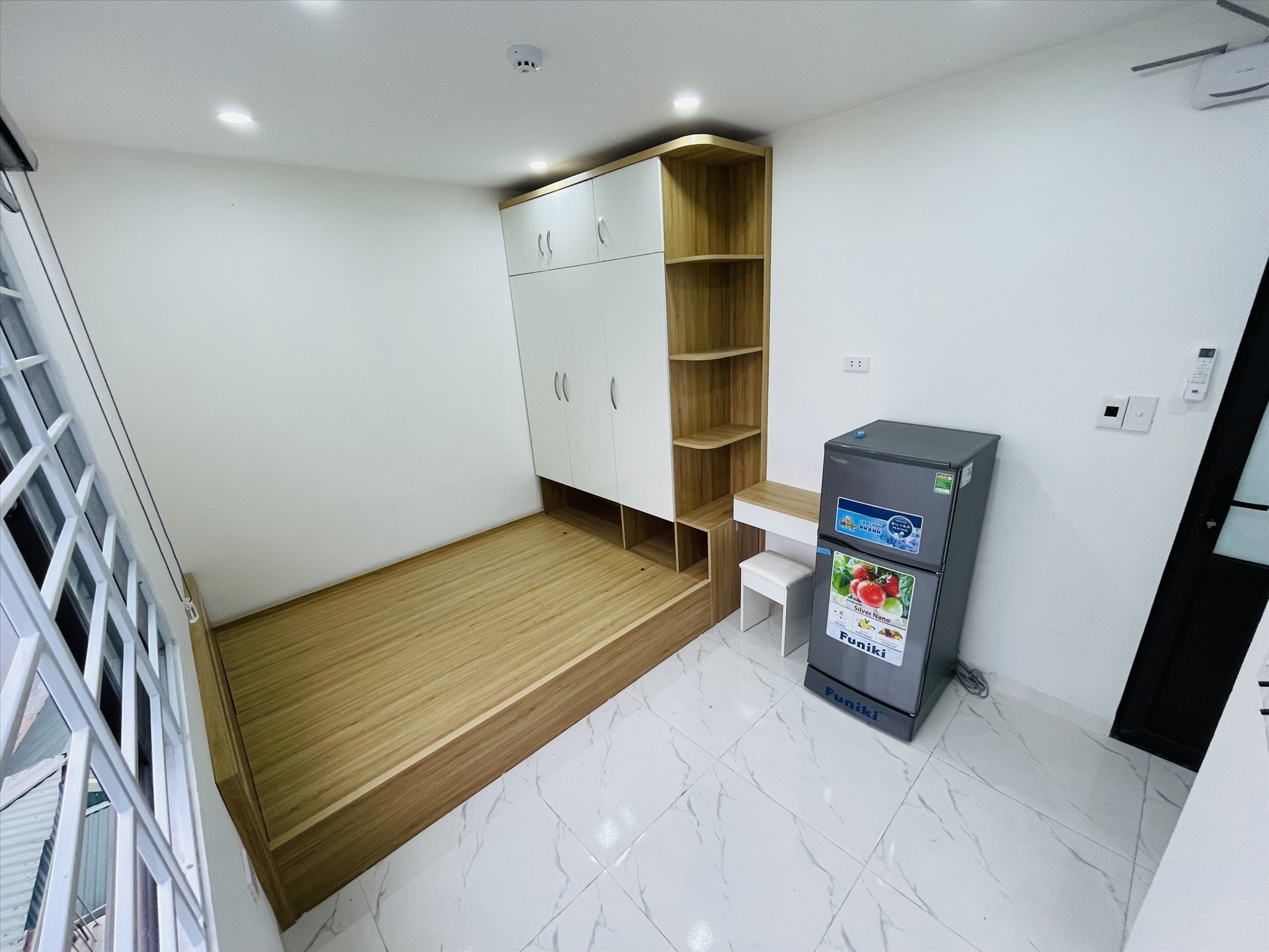 Phòng trọ Studio 20m2 tại THT Land 1 Mỹ Đình - Nam Từ Liêm - Phòng ngủ