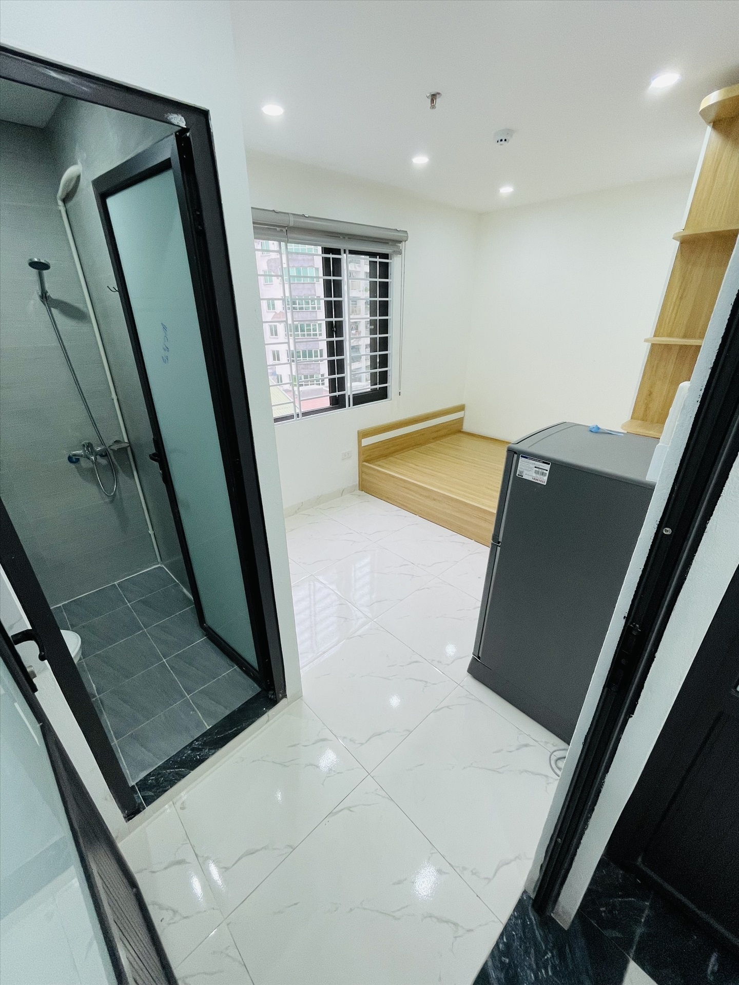 Phòng trọ Studio 20m2 tại THT Land 1 Mỹ Đình - Nam Từ Liêm - Phòng ngủ