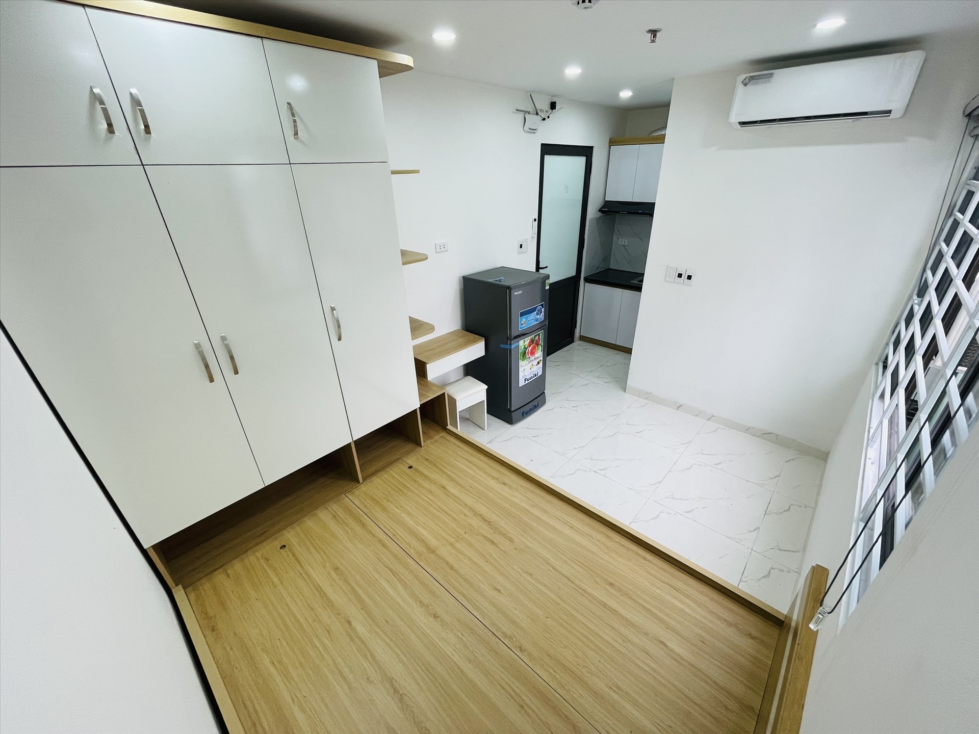 Phòng trọ Studio 20m2 tại THT Land 1 Mỹ Đình - Nam Từ Liêm - Phòng ngủ