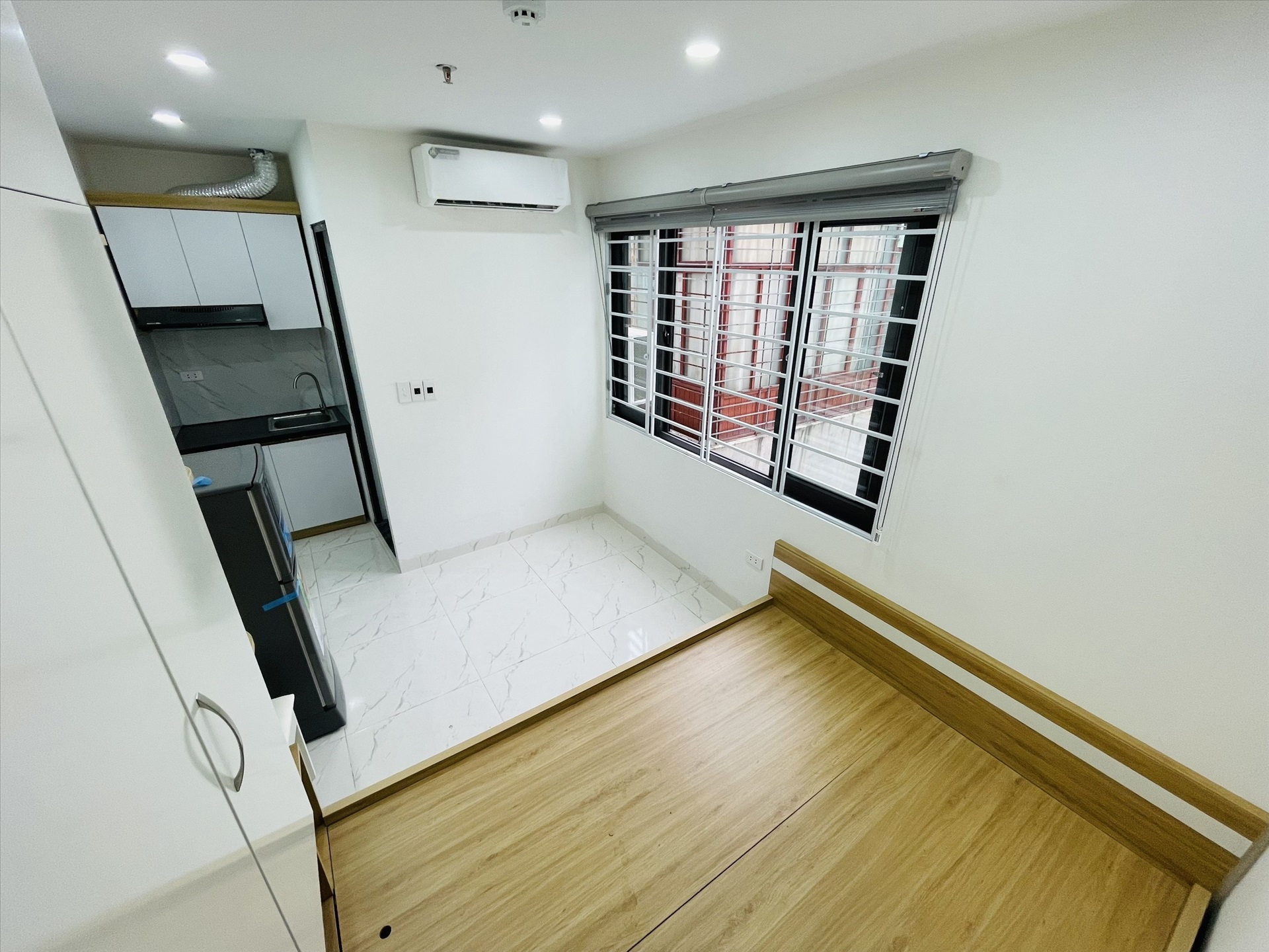 Phòng trọ Studio 20m2 tại THT Land 1 Mỹ Đình - Nam Từ Liêm - Phòng ngủ