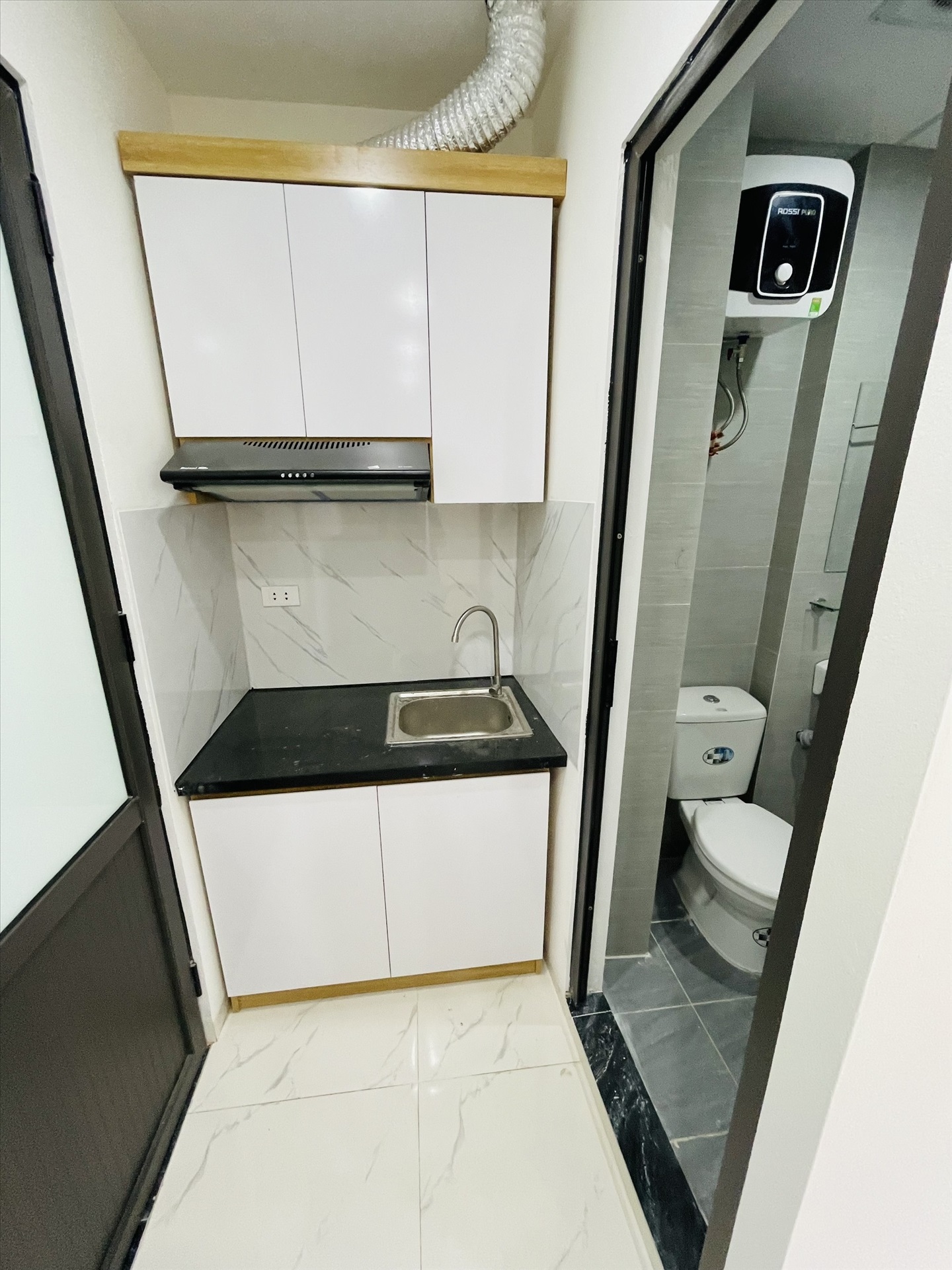 Phòng trọ Studio 20m2 tại THT Land 1 Mỹ Đình - Nam Từ Liêm - Phòng bếp