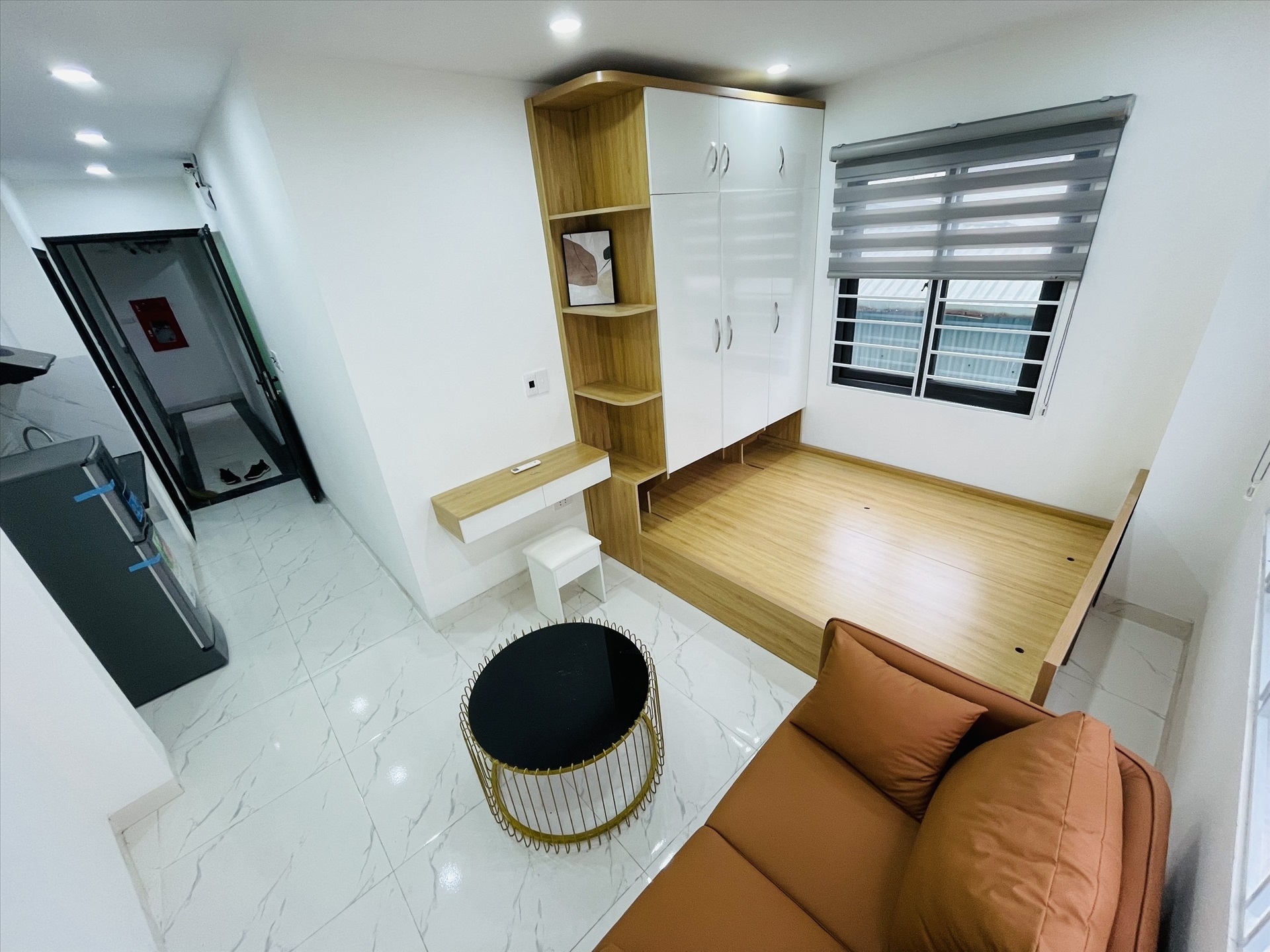 Phòng trọ Studio 20m2 tại THT Land 1 Mỹ Đình - Nam Từ Liêm - Phòng ngủ