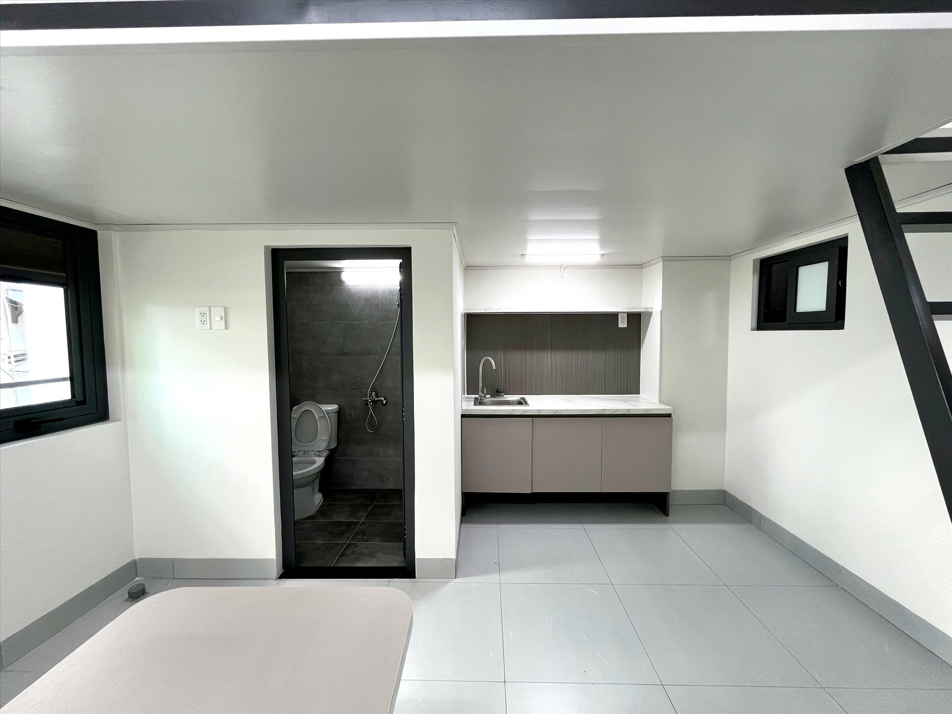 Phòng trọ Duplex 25m2 tại NC Home Đường Số 2 - Gò Vấp - Phòng khách