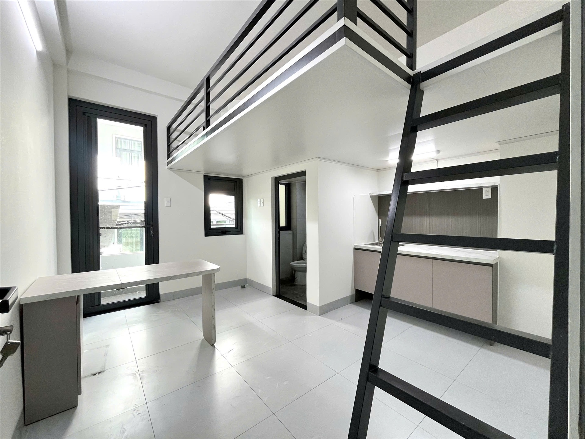 Phòng trọ Duplex 25m2 tại NC Home Đường Số 2 - Gò Vấp - Phòng khách