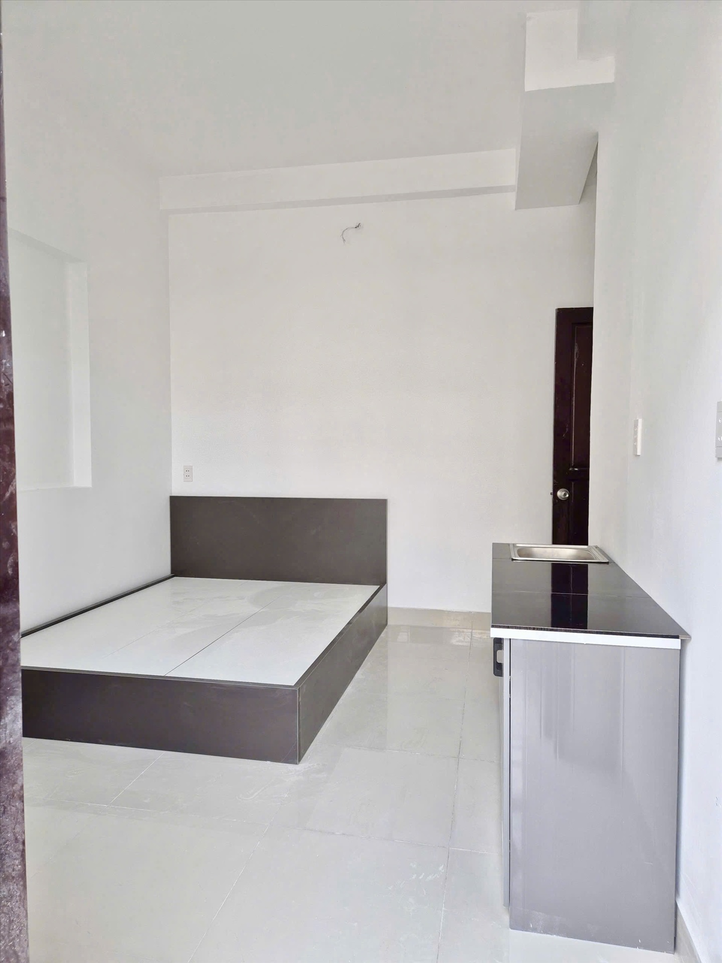 Phòng trọ Studio 20m2 tại Koi Home Đường số 21 - Gò Vấp - Phòng ngủ