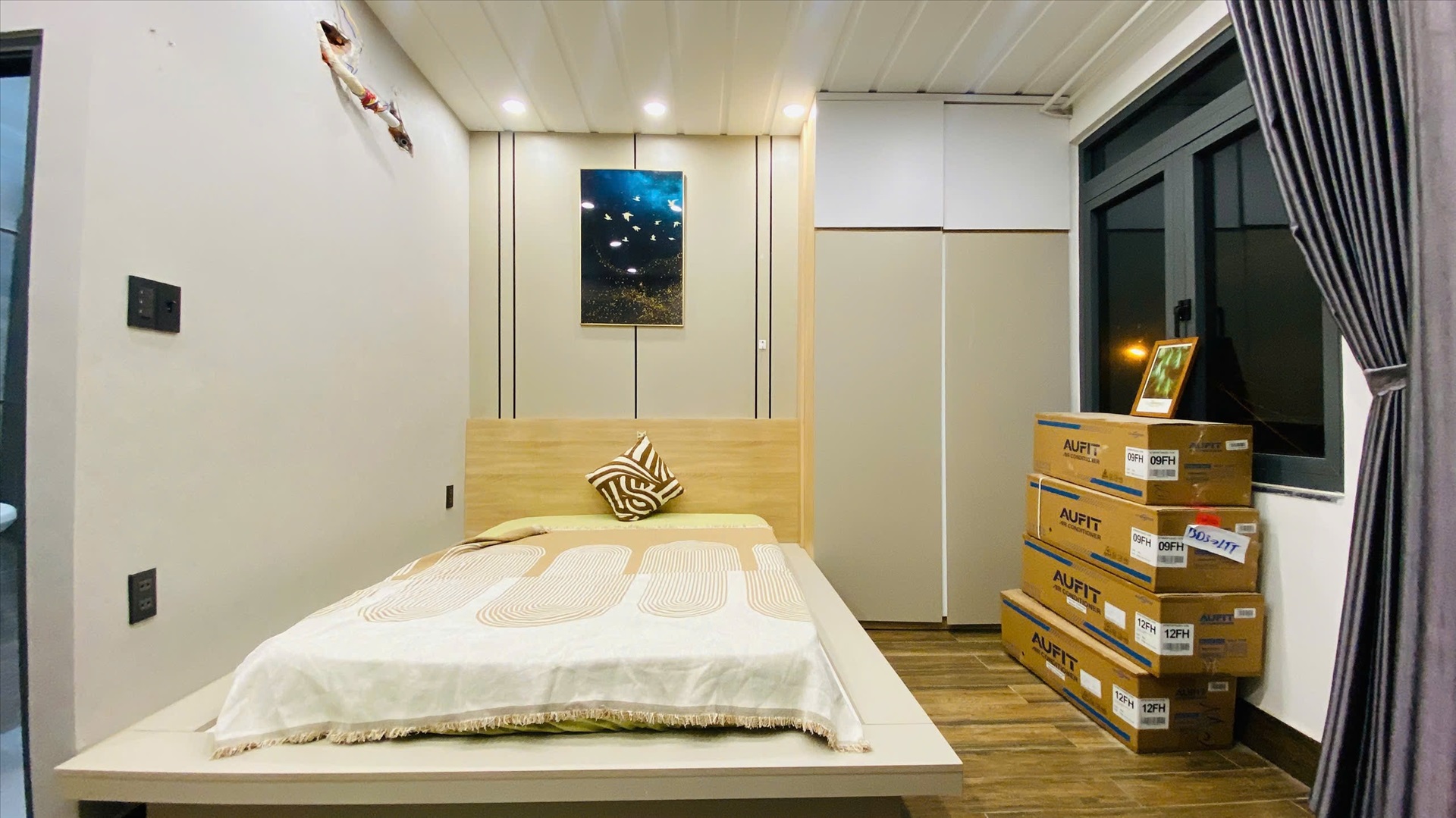 Phòng trọ Studio 25m2 tại NA House Lê Văn Thọ - Gò Vấp - Phòng ngủ