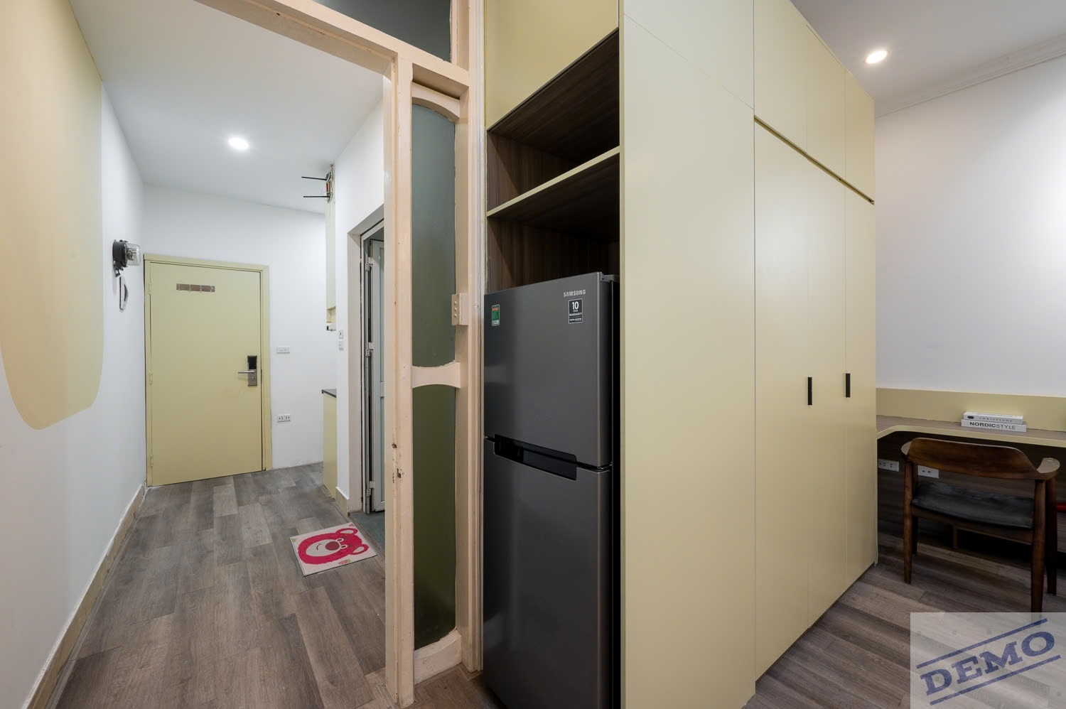 Phòng trọ Studio 40m2 tại THT Land Tôn Đức Thắng - Đống Đa - Phòng bếp