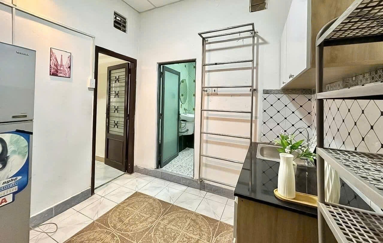 Phòng trọ Duplex 25m2 tại Jinjoo Home Cách Mạng Tháng Tám - Tân Bình - Phòng bếp