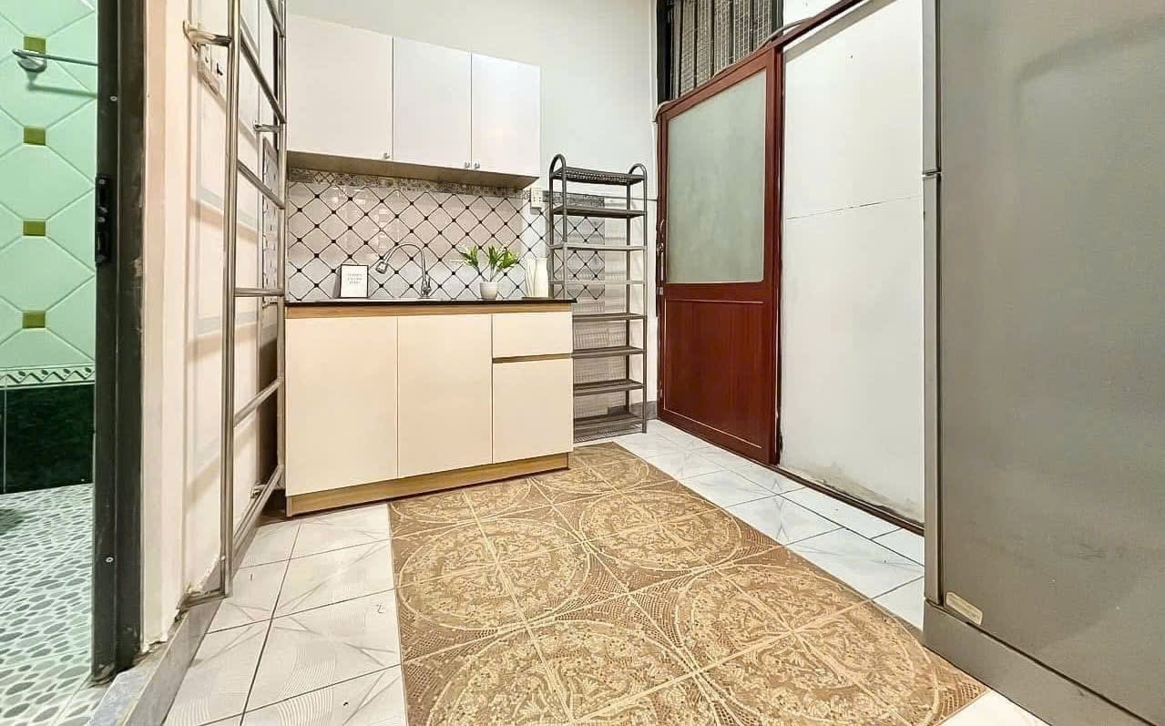 Phòng trọ Duplex 25m2 tại Jinjoo Home Cách Mạng Tháng Tám - Tân Bình - Phòng bếp