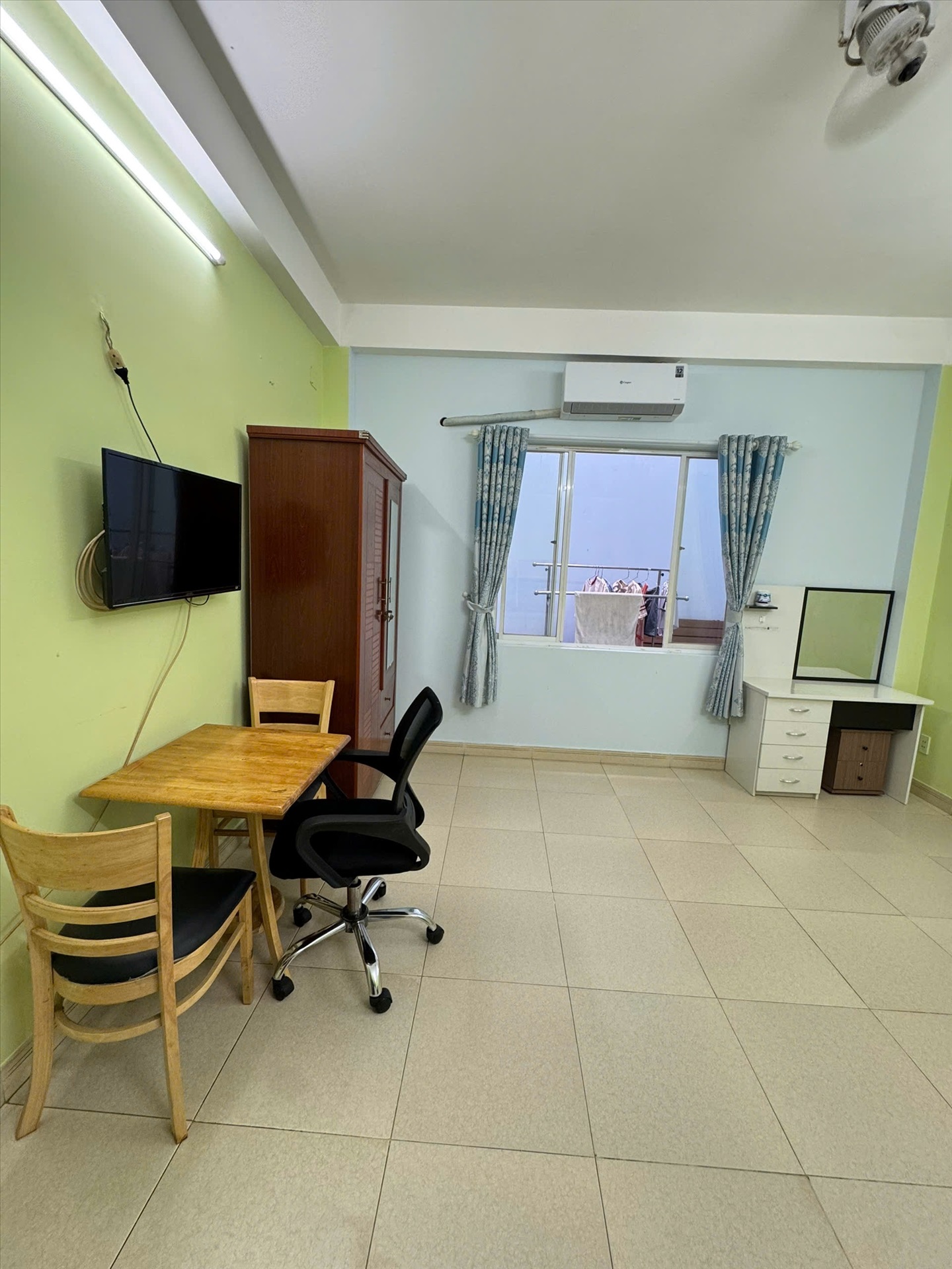 Phòng trọ Studio 20m2 tại Jinjoo Home Út Tịch - Tân Bình - Phòng ngủ