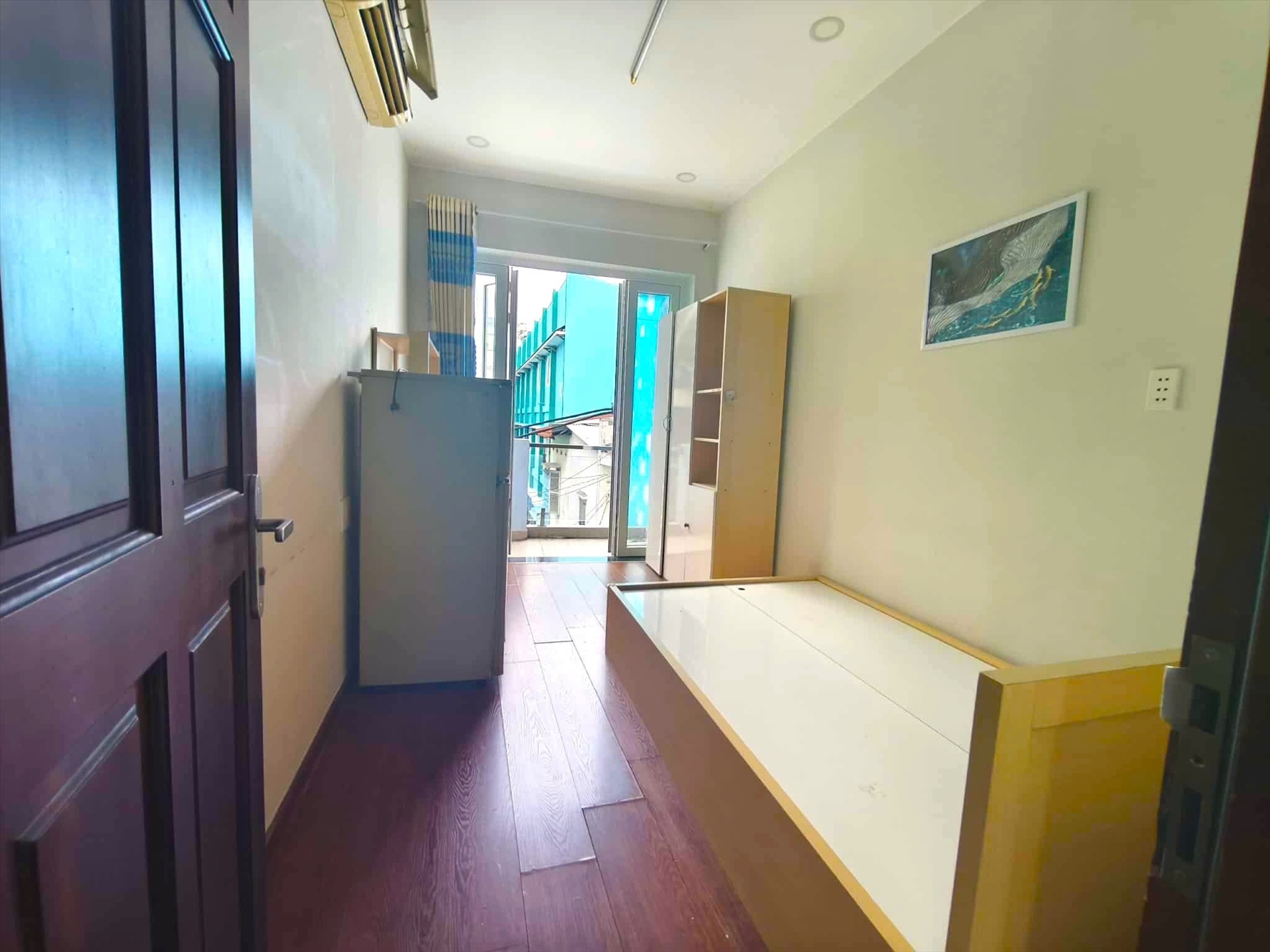 Phòng trọ Studio 20m2 tại Jinjoo Home Phạm Văn Hai - Tân Bình - Phòng ngủ