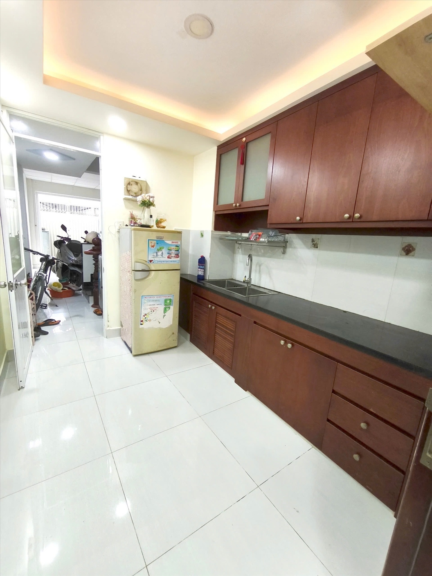 Phòng trọ 1 Phòng ngủ 30m2 tại Jinjoo Home Phạm Văn Hai - Tân Bình - Phòng bếp