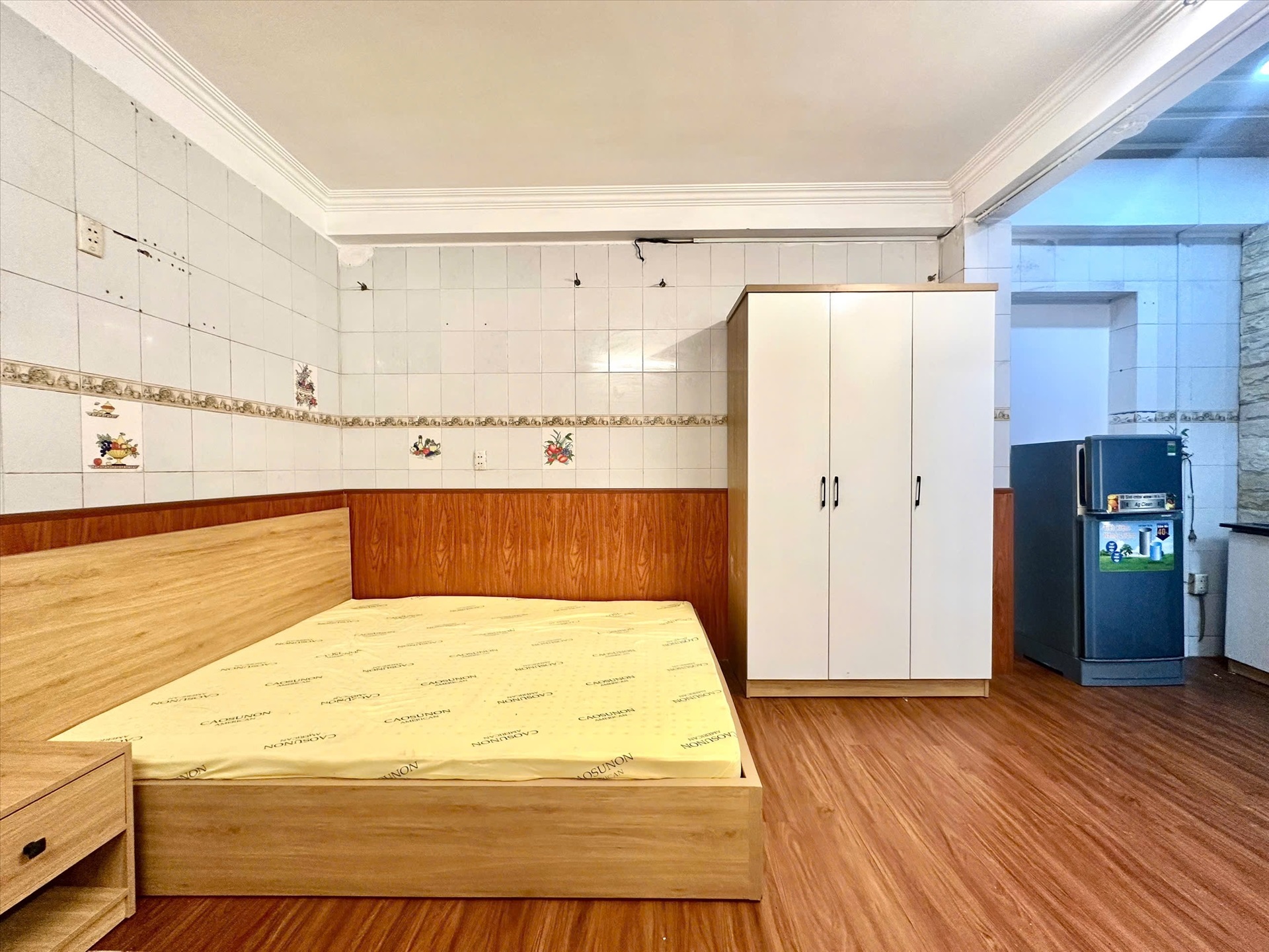 Phòng trọ Studio 25m2 tại AH Home Hoàng Văn Thụ - Phú Nhuận - Phòng ngủ