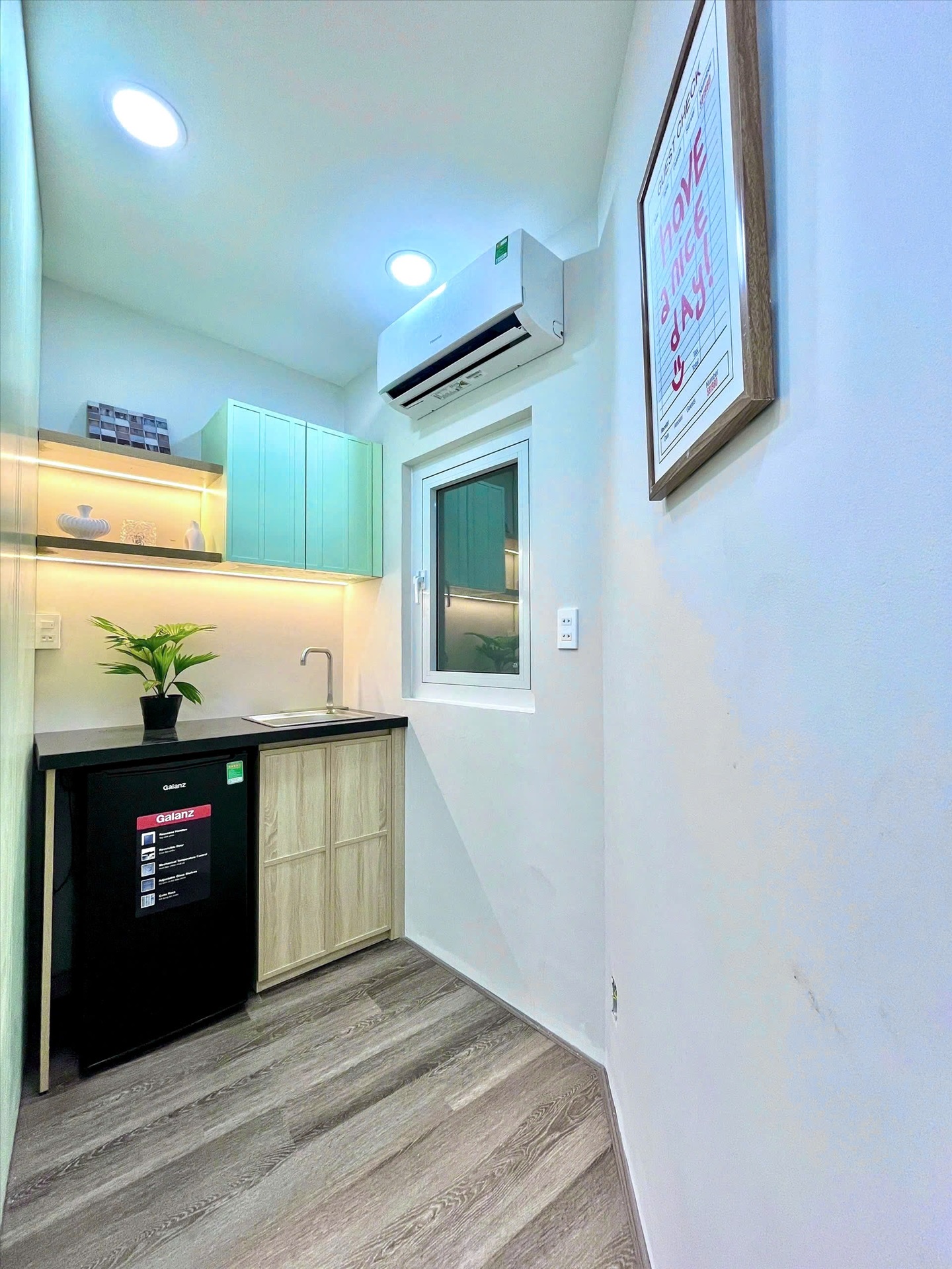 Phòng trọ Studio 25m2 tại LightHouse Huỳnh Văn Bánh - Phú Nhuận - Phòng bếp