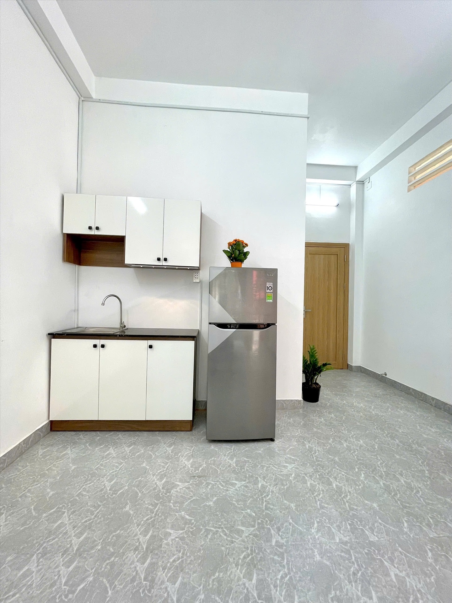 Phòng trọ Studio 35m2 tại AT Home Trương Hoàng Thanh - Tân Bình - Phòng bếp