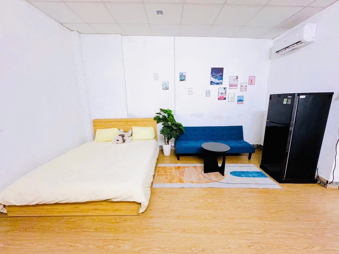 Phòng trọ Studio 25m2 tại AV House Bùi Quang Là - Gò Vấp - Phòng ngủ