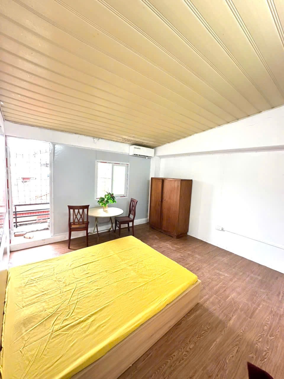 Phòng trọ Studio 27m2 tại NT House Nguyễn Khuyến - Đống Đa - Phòng ngủ