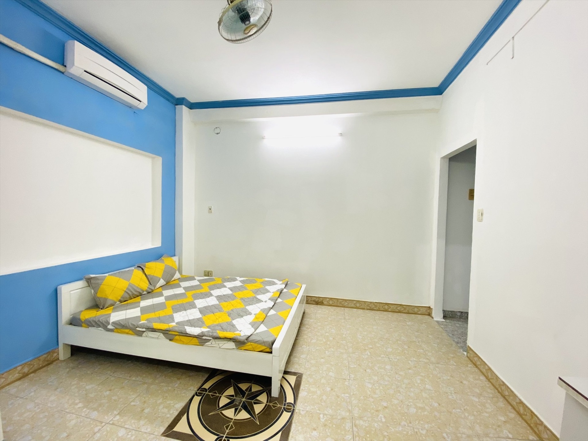 Phòng trọ Studio 20m2 tại Wish Home Phạm Phú Thứ - Tân Bình - Phòng ngủ