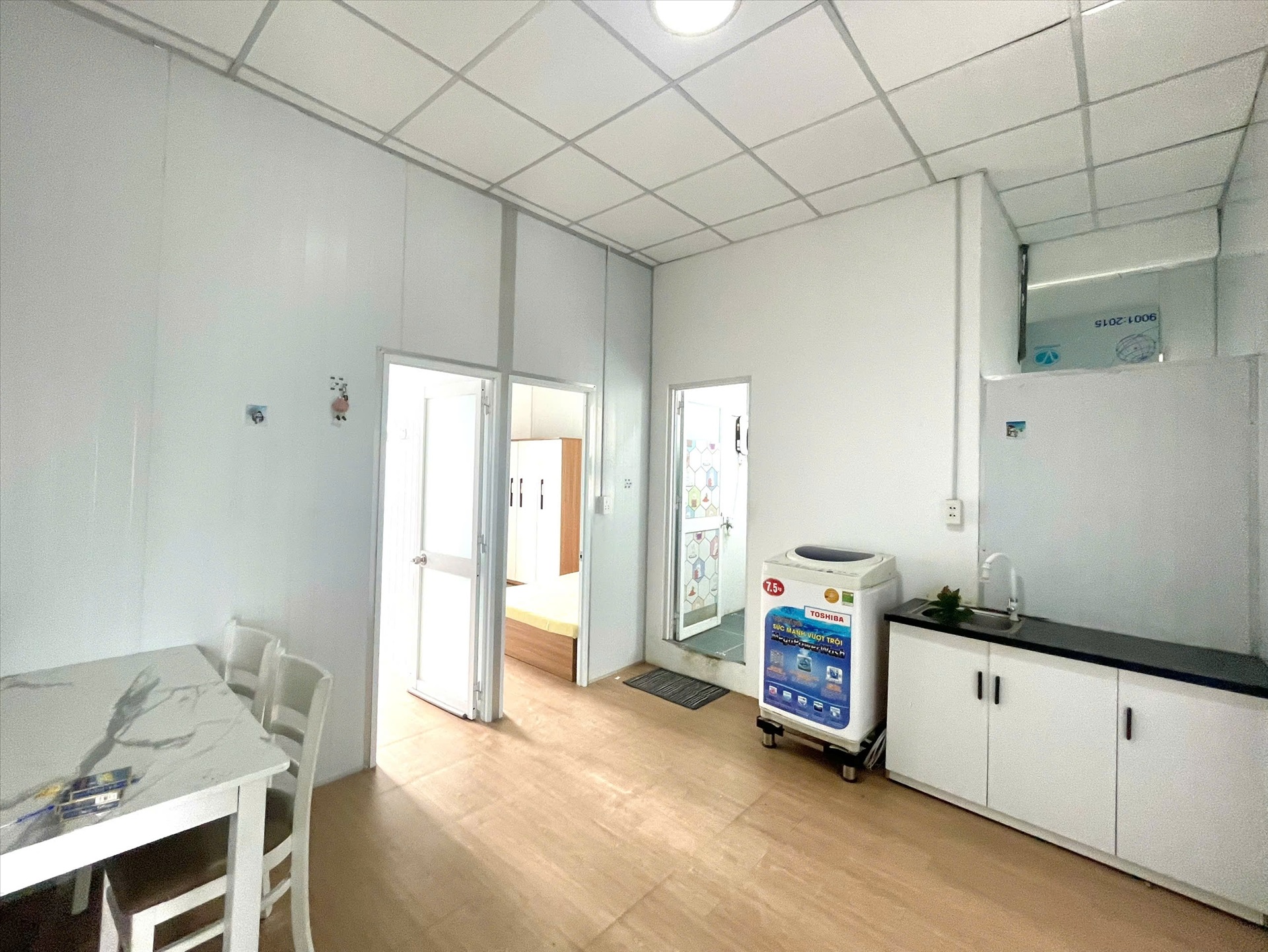 Phòng trọ 2 Phòng ngủ 50m2 tại Jinjoo Home Âu Cơ 2 - Tân Bình - Phòng khách