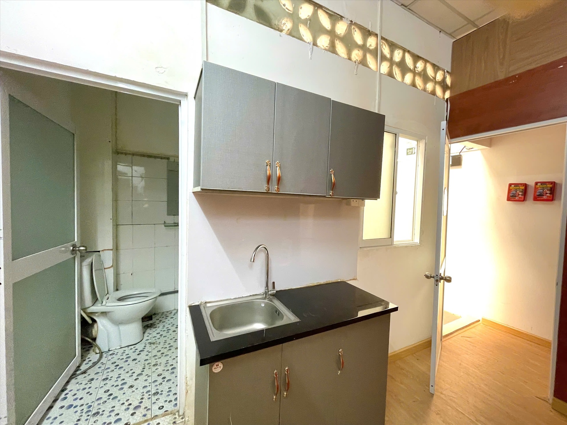 Phòng trọ 1 Phòng ngủ 25m2 tại Jinjoo Home Lạc Long Quân 1 - Tân Bình - Phòng bếp