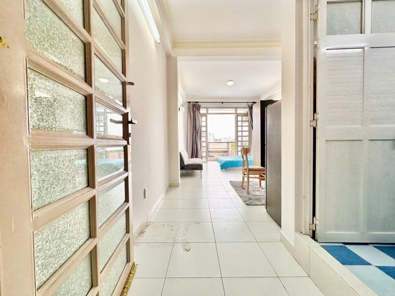 Phòng trọ Studio 30m2 tại Jinjoo Home Bến Cát - Tân Bình - Phòng bếp