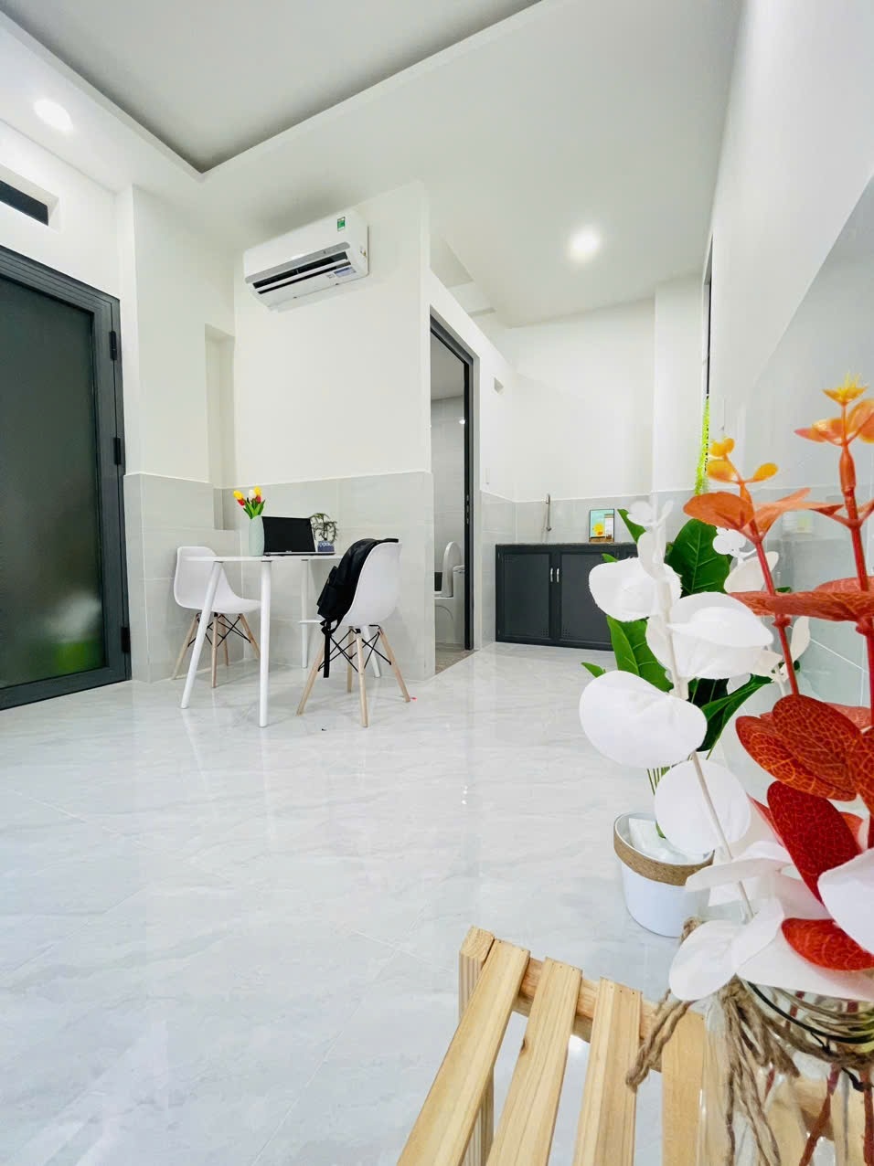 Phòng trọ Studio 25m2 tại Sunhome Tân Sơn - Gò Vấp - Phòng ngủ