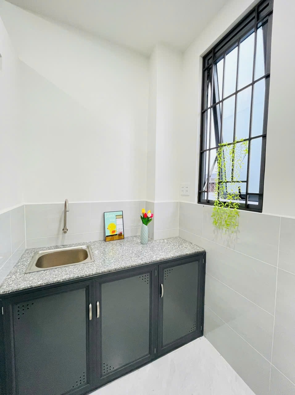 Phòng trọ Studio 25m2 tại Sunhome Tân Sơn - Gò Vấp - Phòng bếp