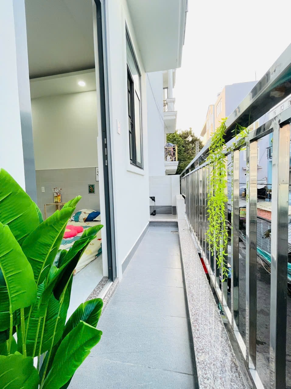 Phòng trọ Studio 25m2 tại Sunhome Tân Sơn - Gò Vấp - Ban công