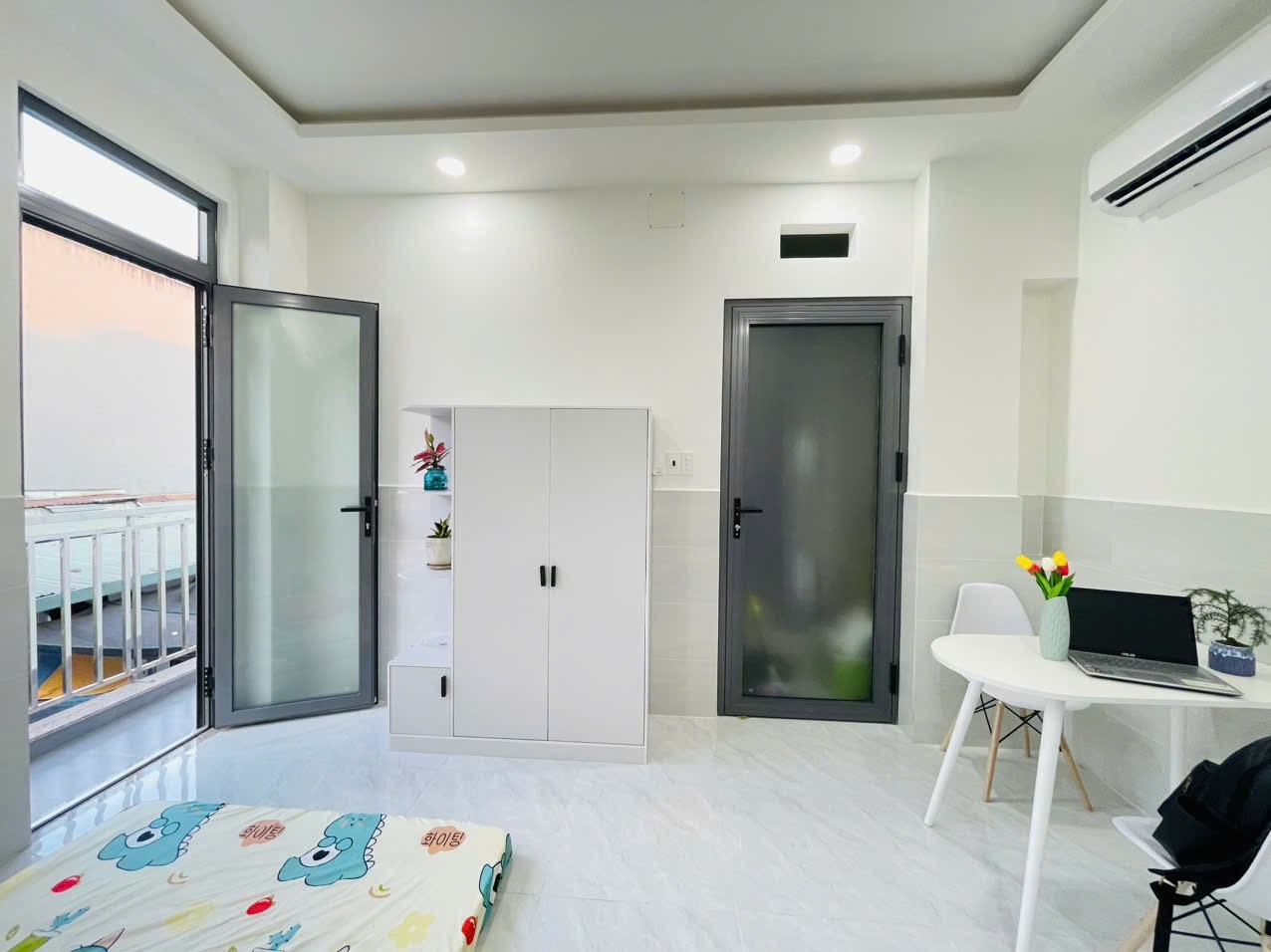 Phòng trọ Studio 25m2 tại Sunhome Tân Sơn - Gò Vấp - Phòng ngủ