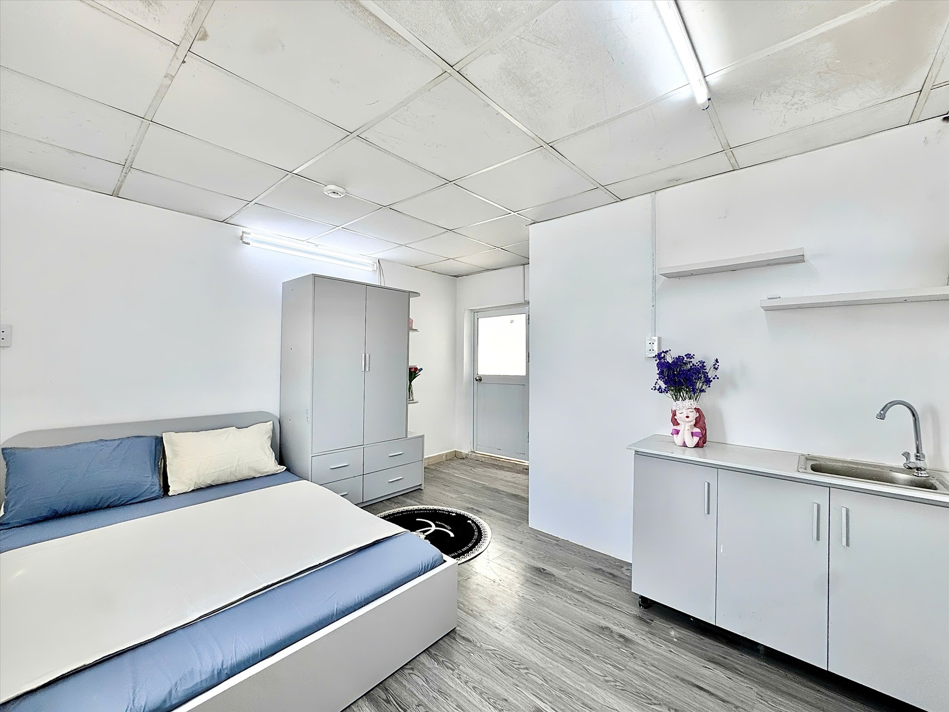 Phòng trọ Studio 25m2 tại CN Home Vũ Tùng - Bình Thạnh - Phòng ngủ