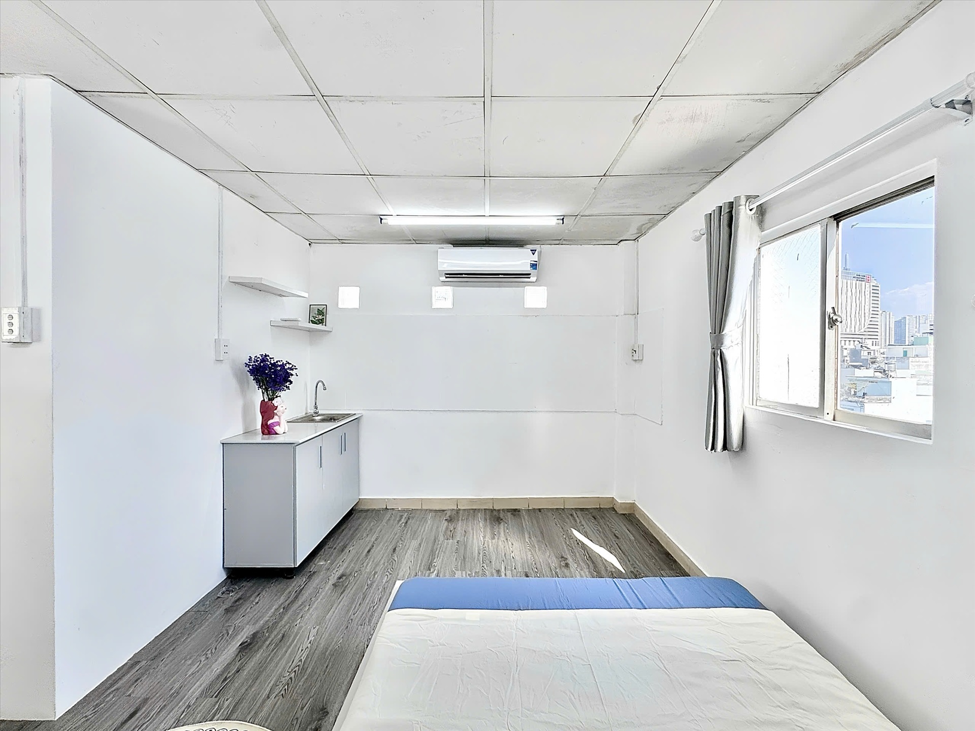 Phòng trọ Studio 25m2 tại CN Home Vũ Tùng - Bình Thạnh - Phòng ngủ