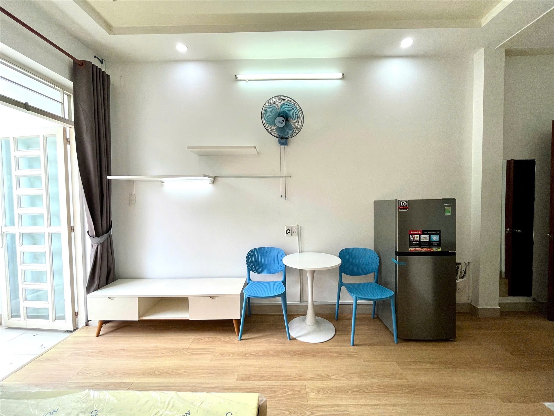 Phòng trọ Studio 30m2 tại Jinjoo Home Đỗ Thúc Tịnh - Gò Vấp - Phòng ngủ