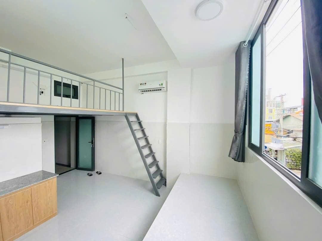 Phòng trọ Duplex 25m2 tại Jinjoo Home Trần Bá Giao - Gò Vấp - Phòng khách