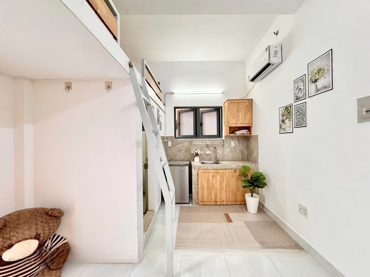 Phòng trọ Duplex 20m2 tại NT Home Trần Bình Trọng - Gò Vấp - Phòng bếp