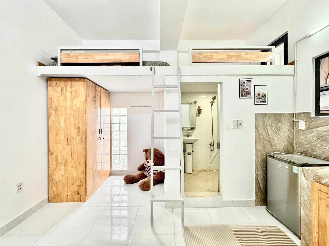 Phòng trọ Duplex 20m2 tại NT Home Trần Bình Trọng - Gò Vấp - Phòng ngủ