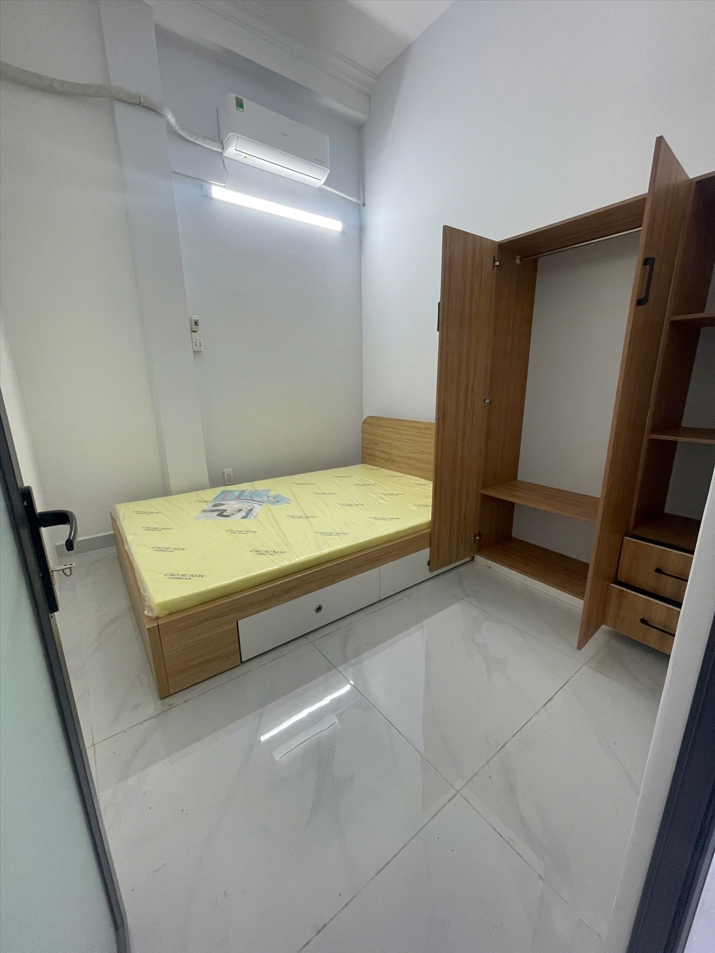 Phòng trọ 2 Phòng ngủ 40m2 tại Jinjoo Home Bình Lợi - Bình Thạnh - Phòng ngủ