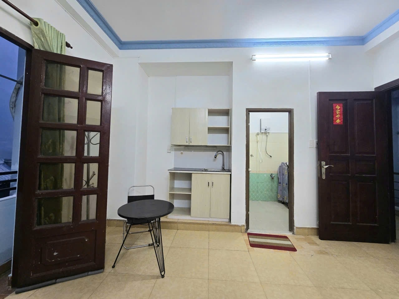 Phòng trọ Studio 25m2 tại Jinjoo Home Cách Mạng Tháng Tám - Quận 3 - Phòng bếp